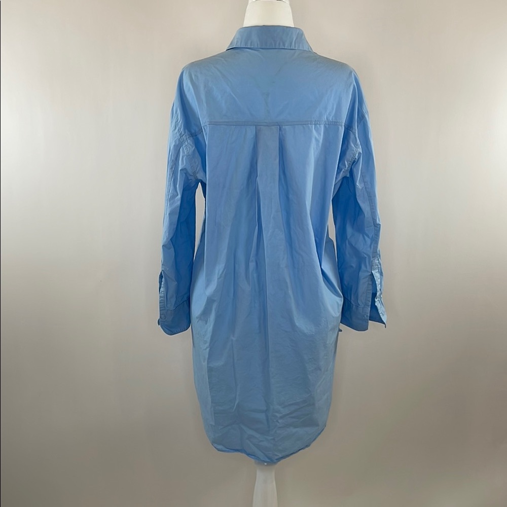 English Factory Classic Collared Shirt Dress, L - Picture 10 of 12